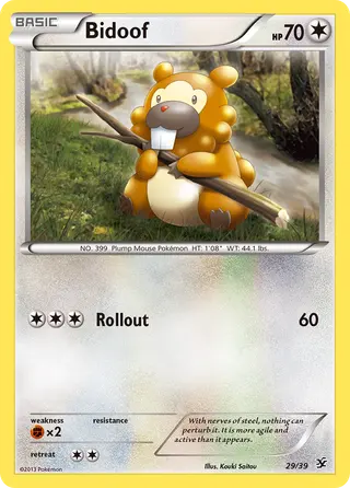 Carta Bidoof