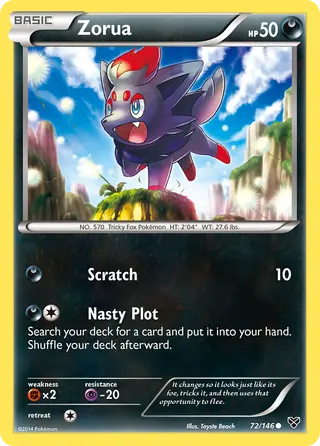 Carta Zorua