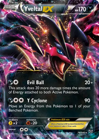 Carta Yveltal EX