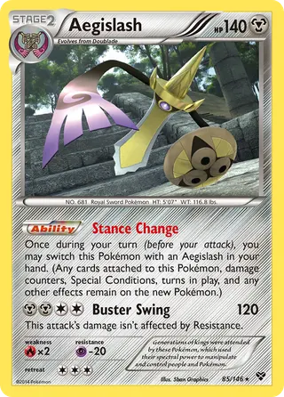 Carta Aegislash