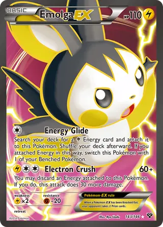 Carta Emolga EX