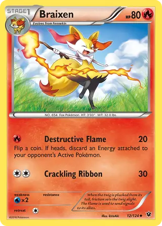 Carta Braixen