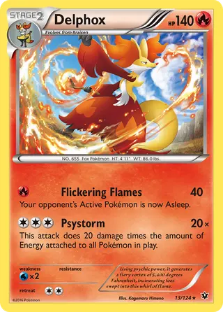 Carta Delphox