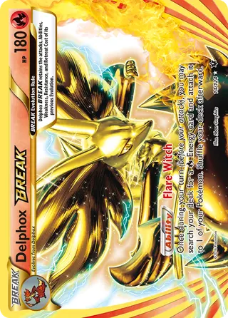 Carta Delphox TURBO