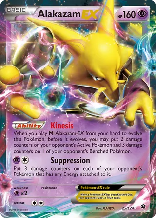 Carta Alakazam EX