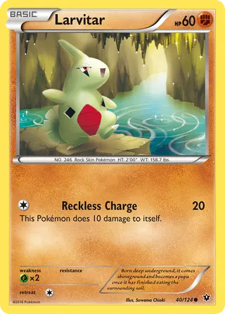 Carta Larvitar