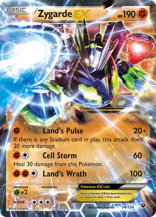 Carta Zygarde EX