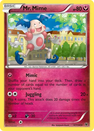 Carta Mr. Mime