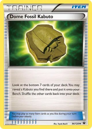 Carta Fóssil Cúpula de Kabuto