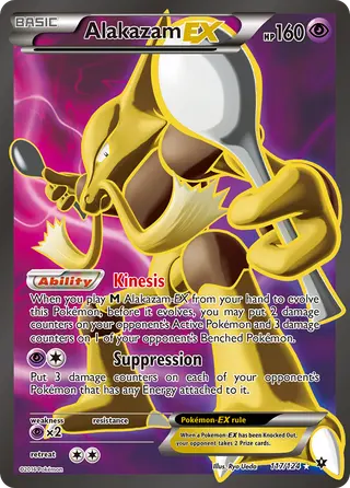 Carta Alakazam EX