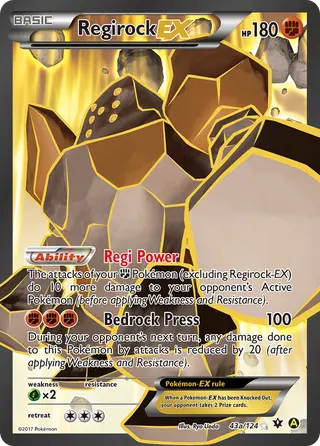 Carta Regirock EX