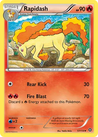 Carta Rapidash