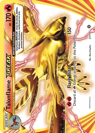 Carta Talonflame TURBO