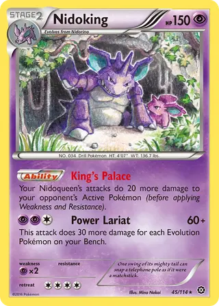 Carta Nidoking