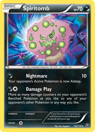 Carta Spiritomb