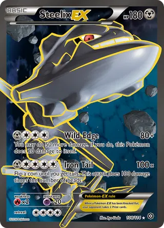 Carta Steelix EX