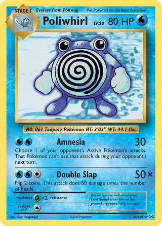 Carta Poliwhirl