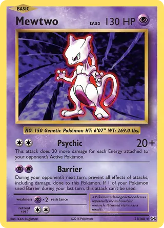 Carta Mewtwo
