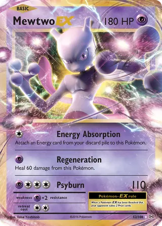Carta Mewtwo EX