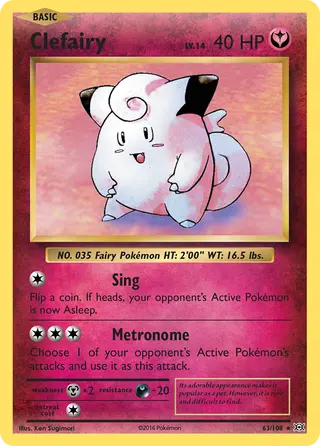 Carta Clefairy