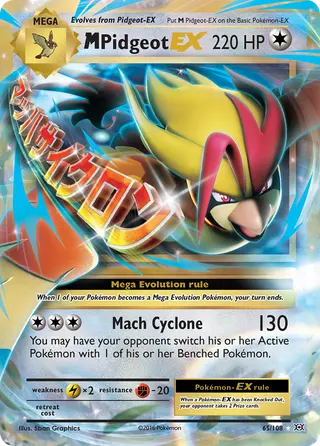 Carta M-Pidgeot EX