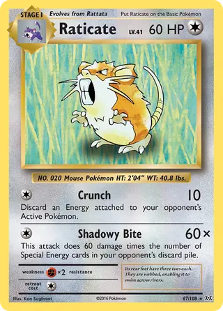 Carta Raticate