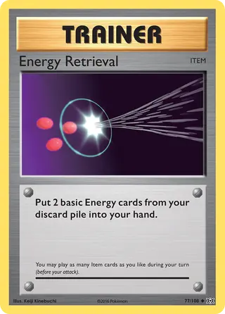 Carta Recuperação de Energia