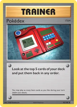 Carta Pokédex