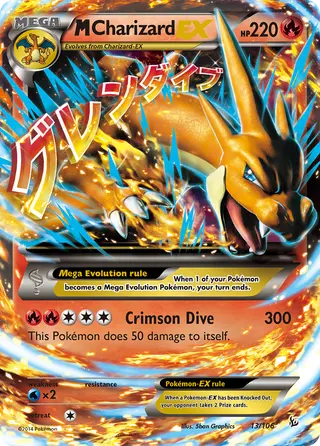 Carta M-Charizard EX