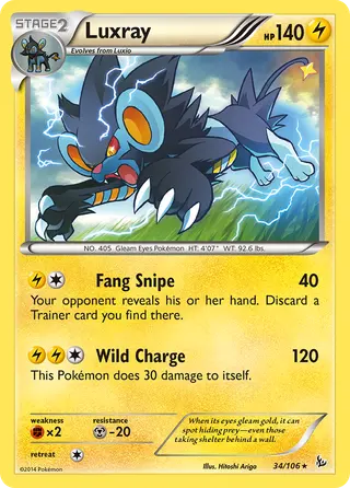 Carta Luxray