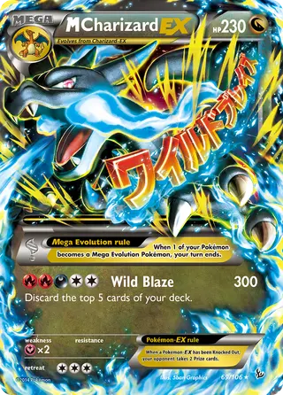 Carta M-Charizard EX
