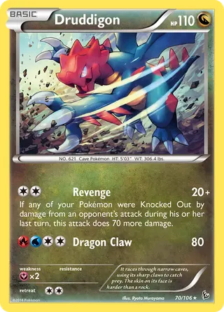 Carta Druddigon