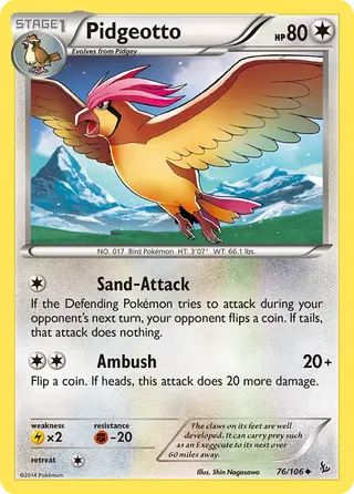 Carta Pidgeotto