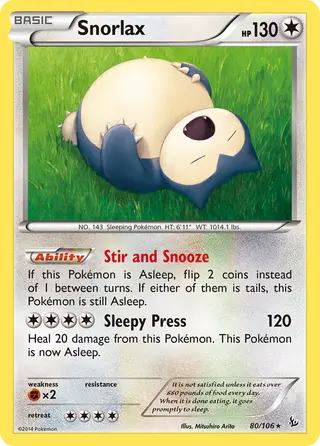 Carta Snorlax