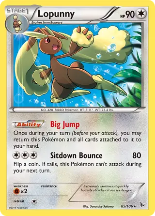 Carta Lopunny