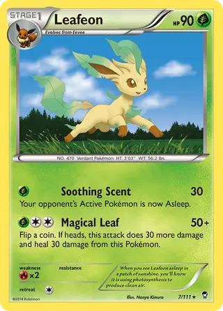 Carta Leafeon