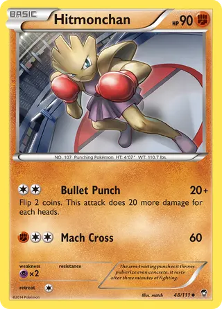 Carta Hitmonchan