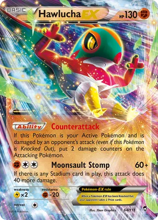 Carta Hawlucha EX