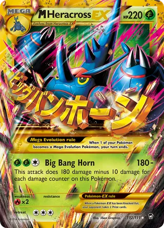 Carta M-Heracross EX
