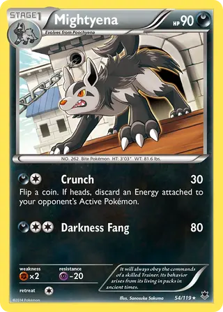 Carta Mightyena