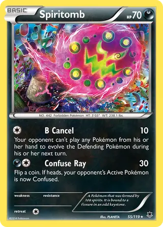 Carta Spiritomb