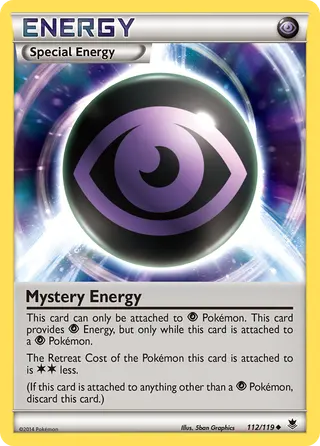 Carta Energia de Mistério