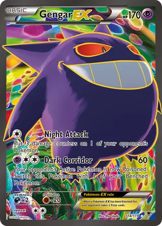 Carta Gengar EX