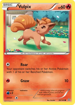Carta Vulpix