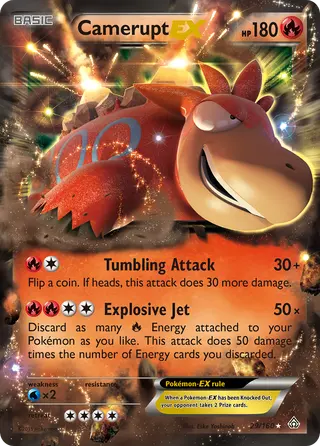Carta Camerupt EX