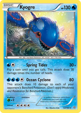 Carta Kyogre
