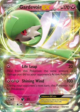 Carta Gardevoir EX