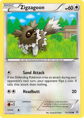 Carta Zigzagoon