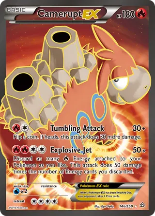 Carta Camerupt EX