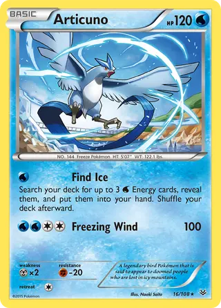 Carta Articuno